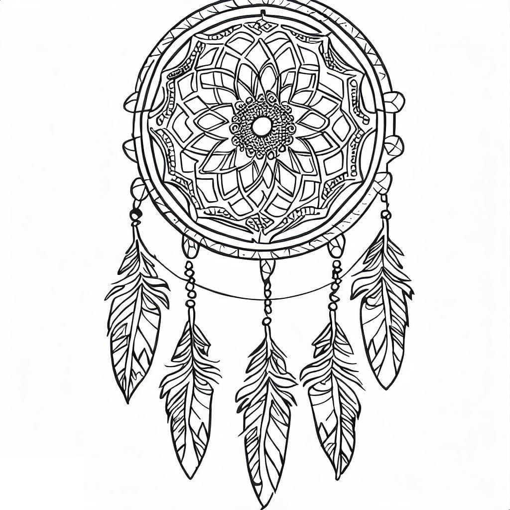 Mandalas Attrape rêves 11